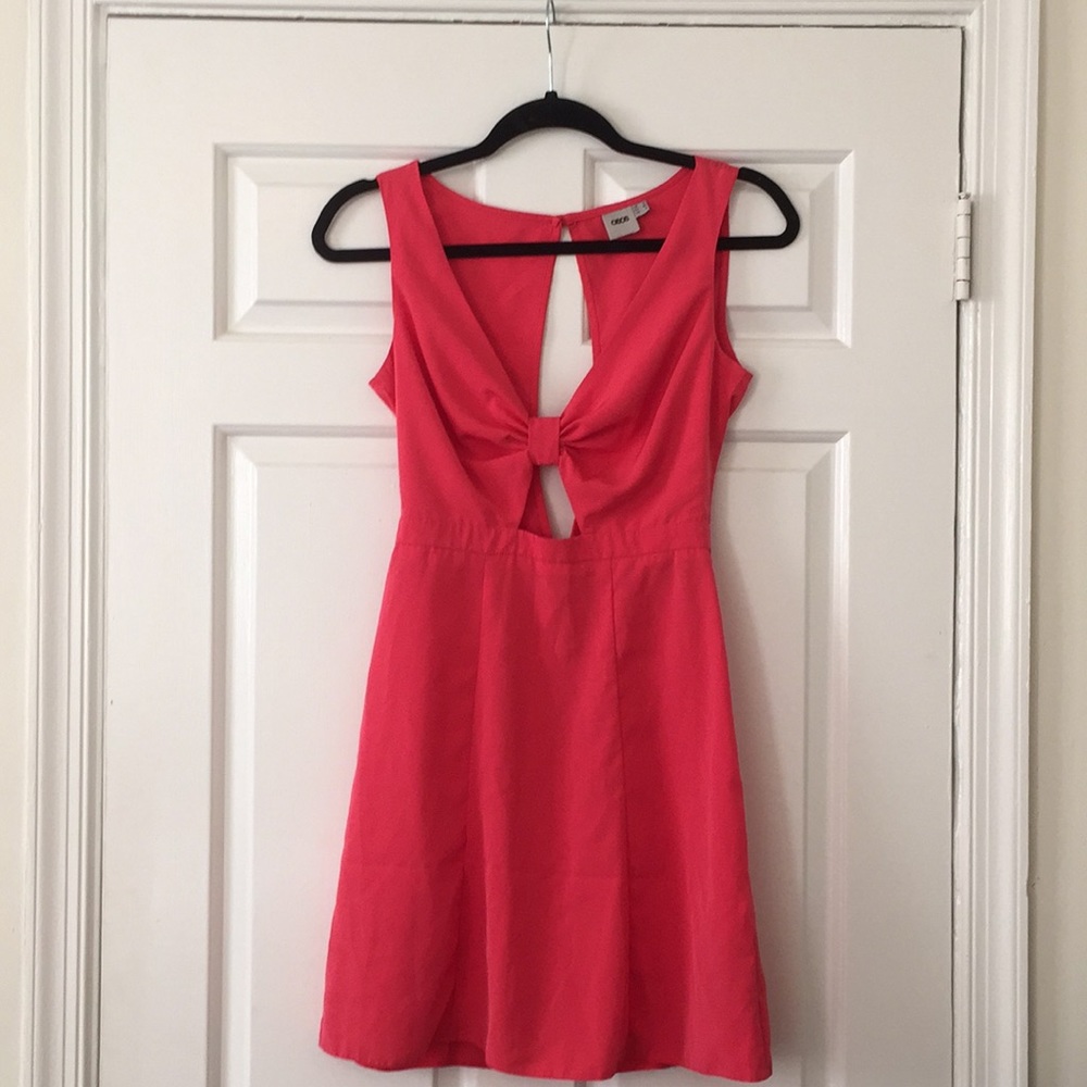 ASOS Front Knot Shift Dress